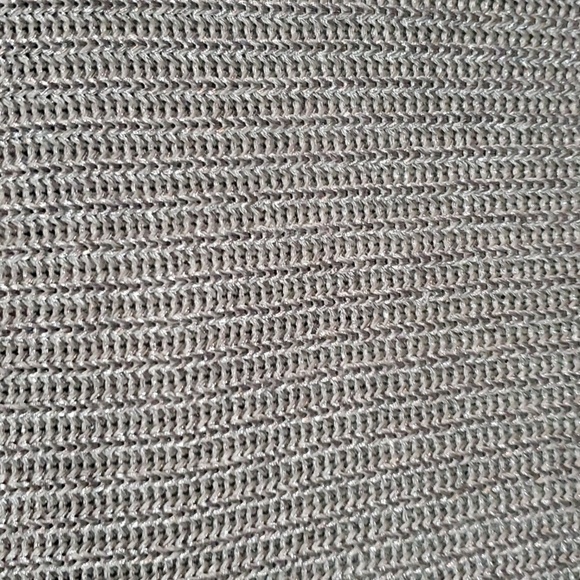 Ralph Lauren Women's Soft Silver Mettalic Crewneck Sweater BLACK LABEL - Picture 10 of 10